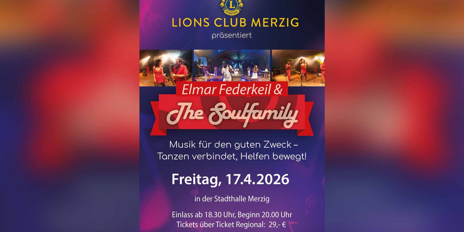 THE SOULFAMILY – MUSIK FÜR DEN GUTEN ZWECK-Titel THE SOULFAMILY - MUSIK FÜR DEN GUTEN ZWECK