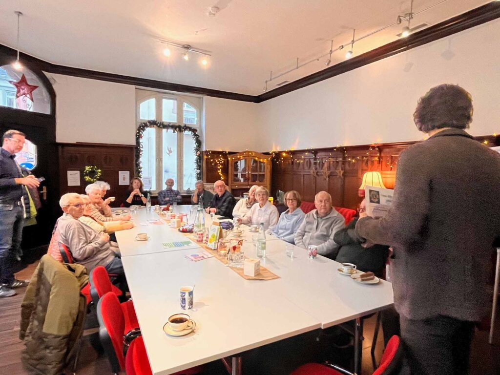 Übergabe an die AG Altenhilfe e.V. Merzig im Lothringer Hof mit LP Dr. Bialas, LP Tim Flasche, PPin Daniela Wind